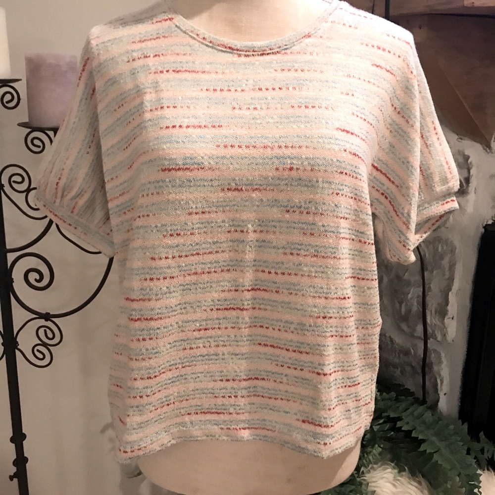 ❤️5/$25 Madewell Shirt-Cream Knit NWOT